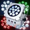 12 X 10W Quad LED Wireless Battery LED Flat PAR / Wifree Magicube Q12 / Wedding Lighting (FS-P5004)
