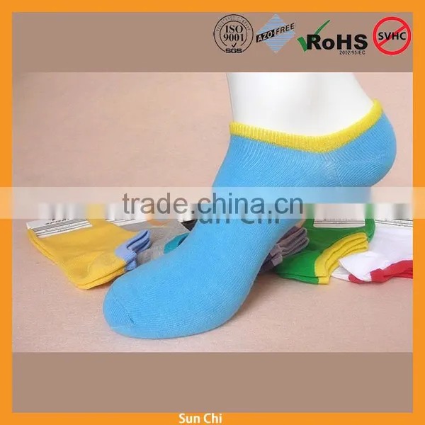 Teen Age Girls High Quality Cotton Spring Summer Black Anklet Low Invisible Socks photo-2