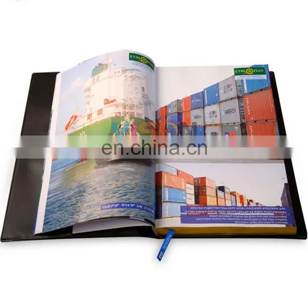 Factory Manufacture Custom Colorful Printing Leather Cover Beautiful Stationery Products Notebook Printing photo-2