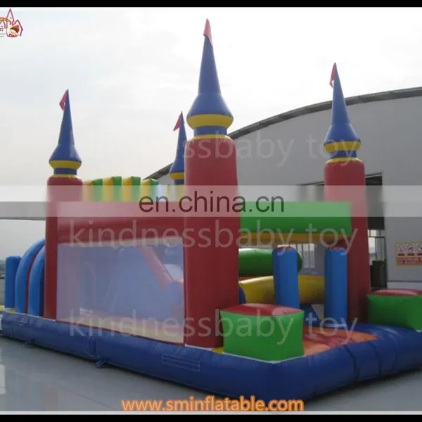 Hottest Inflatable Combo Bouncer, Obstacle Course With Dual Arch for Fun photo-3