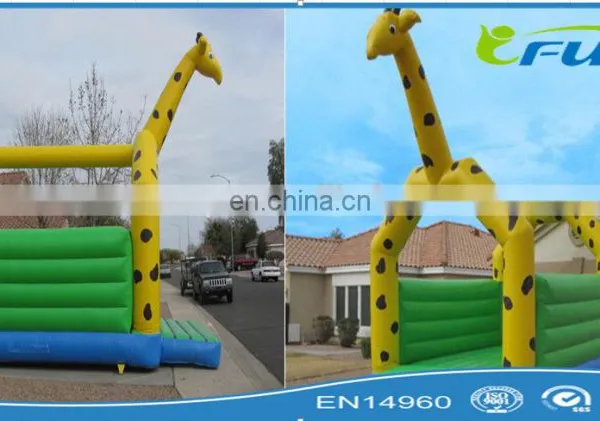 Commercial Inflatable Giraffe Bouncer/inflatable Giraffe Jumping Bouncer/giraffe Inflatable Bouncer Castle photo-3