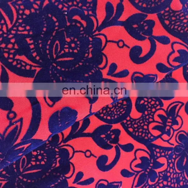 Knitting Fabric FDY Dying With Flocking photo-2