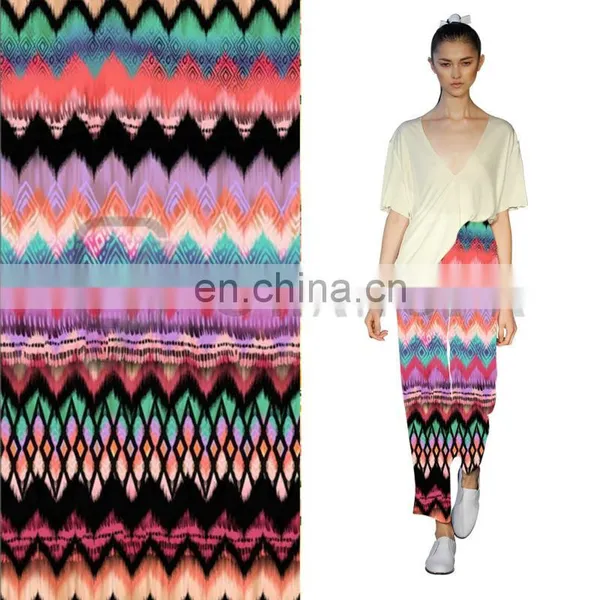 Digital Printing Polyester Chiffon Fabric For Dress