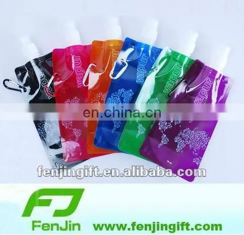 PVC Foldable Water Bottle/foldable Water Bag