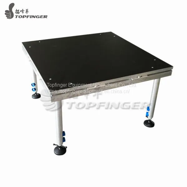 Cheap Used Cheap Wooden Platform Banquet Portable Riser Outdoor Event Stage For Sale photo-3
