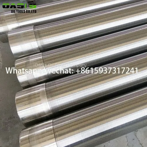 Water Well Stainless Steel v Wire Wrapped Screen Pipe/rod Base Well Screens photo-5