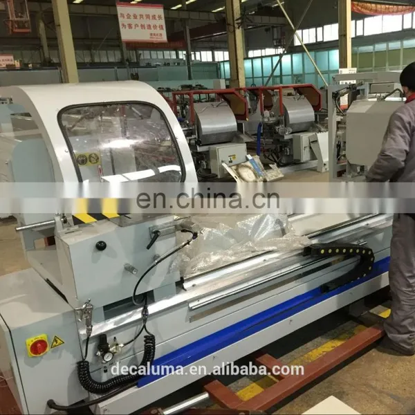 Double Head Cutting Saw Machine for Aluminum Profile Aluminum Window Making Machine photo-4