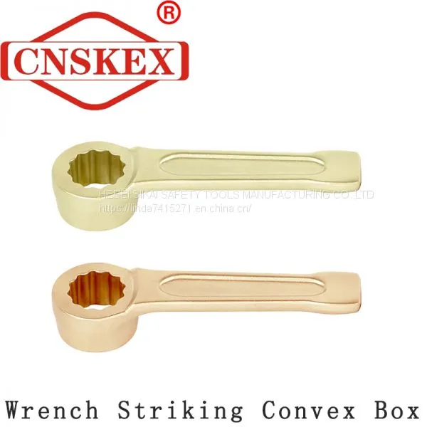 Non Sparking Wrench Striking Convex Box Tools