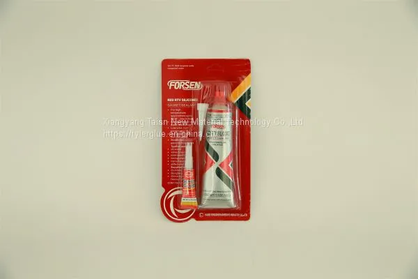 Taisn 596 Red Color Hi-temp RTV Silicone Sealant Gasket Maker 85g photo-3