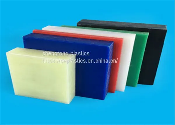 Natural White Color High Density Polyethylene Plastic Board photo-2