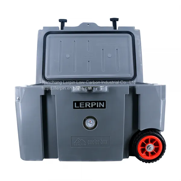 Good Quality New Design Rotomolded Cooler Box With Wheel