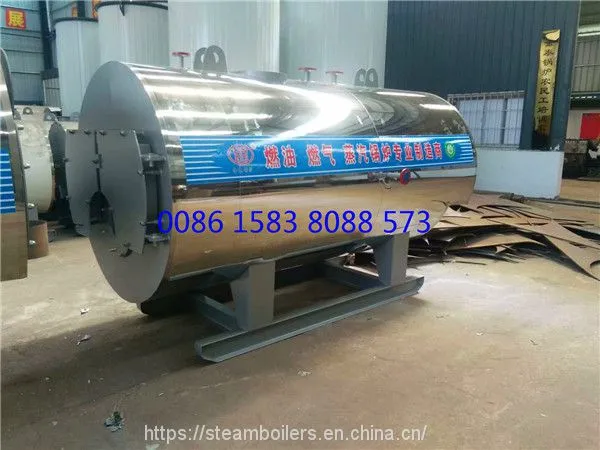 3t/H Industrial Horizontal Firetube LNG LPG Natural Gas Fired Steam Boiler for Brewery Plant photo-2