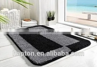 Polyacrylic Jacquard Luxury Absorbent 5pcs Set Mats Tufed Anti-slipping Latex Back Floor Bathroom Mat Set photo-6