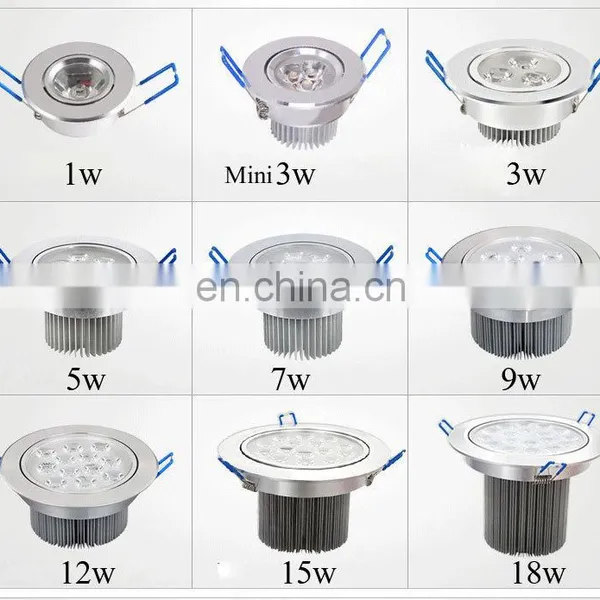 110V Dimmable LED Interior Spotlights 220V 3W to 50W Spot Downlight photo-4