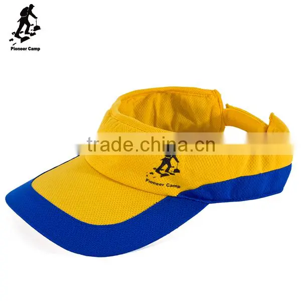 Fashion cotton mesh visor cap softtextile sun visor cap