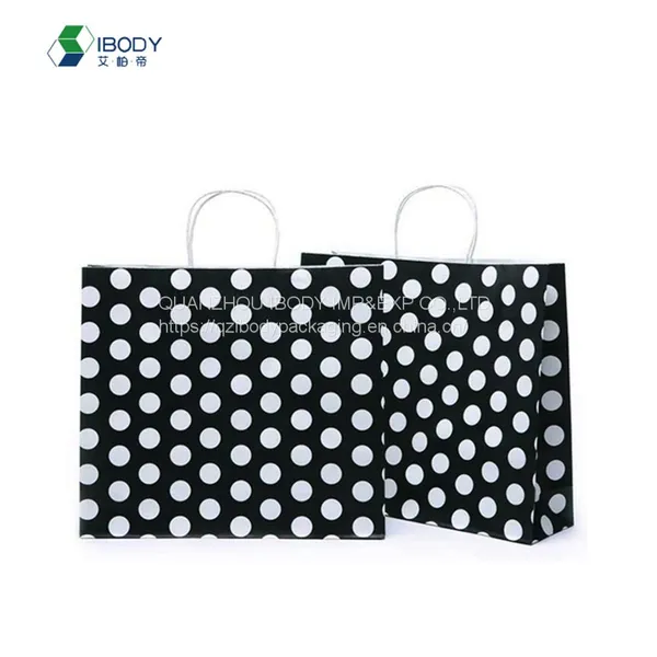 China Gold Supplier Wholesale Customized Shopping Bag Colored Paper Rope Handle Kraft Paper Bag photo-4