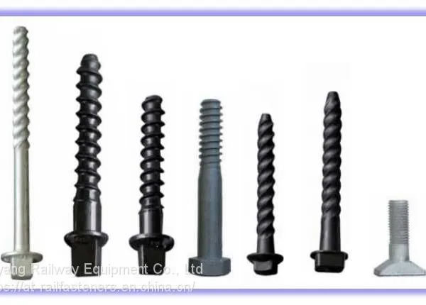 Screw Spikes for Railroad Track Fixing