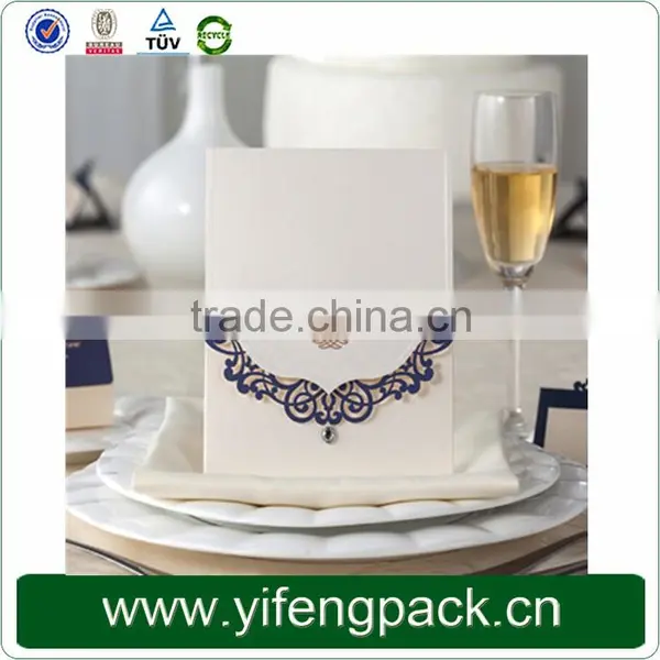 Fast Delivery Unique Handmade Chinese Wedding Invitation Card photo-5