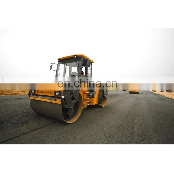 900 Kg Small Vibration Road Roller Track Carrier Roller For Export photo-4