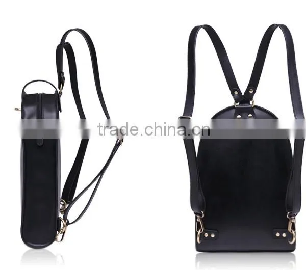 Vintage Durable Hot Style Women Backpack Leisure Small Size Simple Nappa Cow Leather Backpack for Girl photo-5