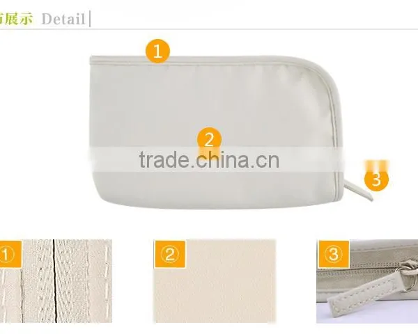 Waterproof Nylon Fabric Wholesale Earphone Data Line Charger Cable Line Small Easy Carry Storage Case Buggy Bag photo-3