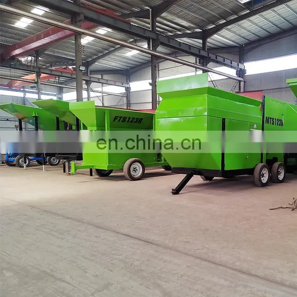 Heavy Duty Compost Portable Rotary Small Gold Mobile Trommel Screen For Sale Portable Mobile Trommel Screen photo-5
