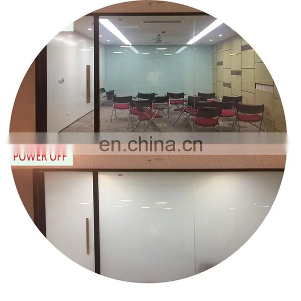 Green Grey Magic Office Living Room Switchable Privacy Safety 5+5mm LCD Film Smart Glass photo-3