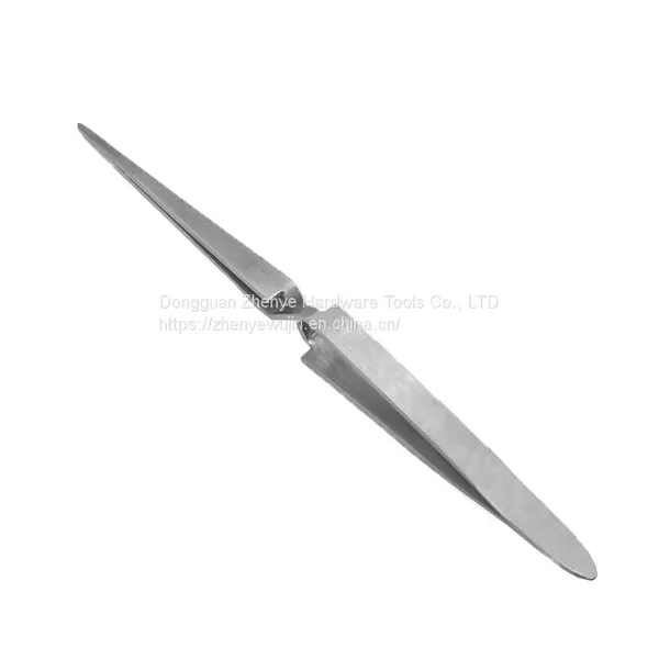Стainless steel cross reverse tweezers - Нержавеющие стальные перекрещенные обратные пинцеты
Fine pointed round head reverse fork tweezers - Обратные вилковые пинцеты с тонким наконечником и круглой головкой
Effort saving tweezers - Экономичные по усилию 