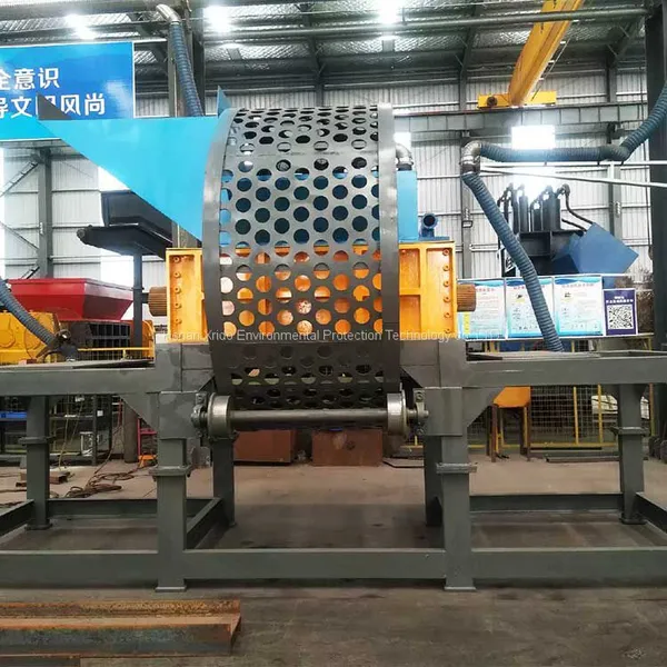Waste Recycling Shredding Price Rubber Tyre Tire Shredder Machine for Sale photo-3