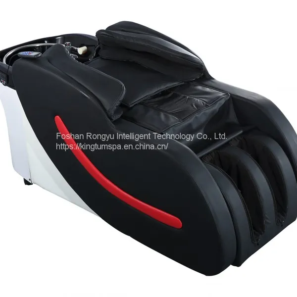 New Fully Automatic Salon Furniture Shampoo Bed Equipment Electric Massage Shampoo Chair R7 photo-3