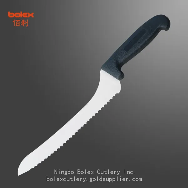 China Bakery Pastry Cake Bread Pizza Knives Tools Supplies Serrated Slicer Knife Dough Cutters by Bolex China photo-4
