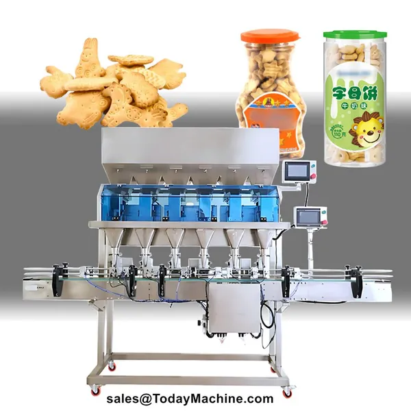 Customizable Automatic Weighing Filling Machines for Snack Food Granule Melon Seed Bottle Jar