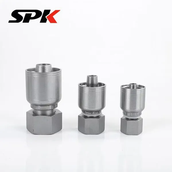 Parker One-Piece Hose Crimp Fittings, Series 43 Crimp Straight Fittings, High-Pressure Hydraulic Tube Crimp Straight Tube Fittings photo-4