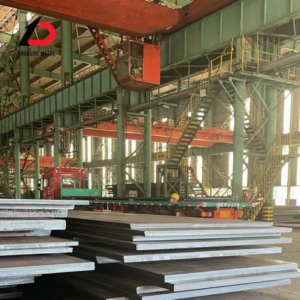 Hot Rolled St52.3 S355JR S355J2 S355J0 ASTM A36 Ss400 S235 St37 St52 Q235B Q345b Carbon Steel Plate photo-3