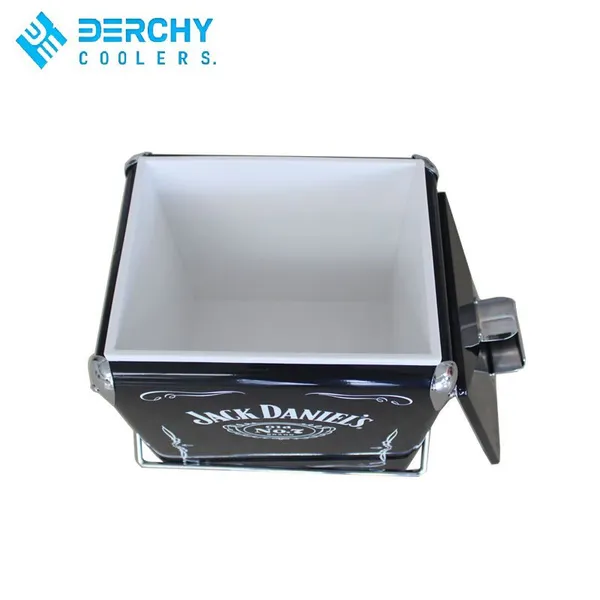 28L Insulated Eco-friendly Aluminum Wine Cooler Box for Outdoor Camping Customizable Color Factory Promotion Gift photo-2