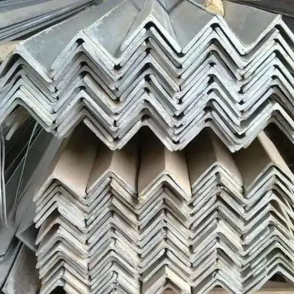 Factory Supply Q235B Q355B Equal Unequal Angle Steel Structural Angle Bar photo-2