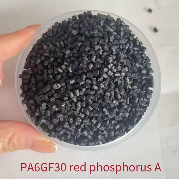 Pa6 With Glass Fiber, Bromine-based Flame Retardant, Gf125 With 30% Fiber Addition, White Laser Engraving, Halogen-free Red Phosphorus Fireproof, Black Nylon Pa6 photo-3