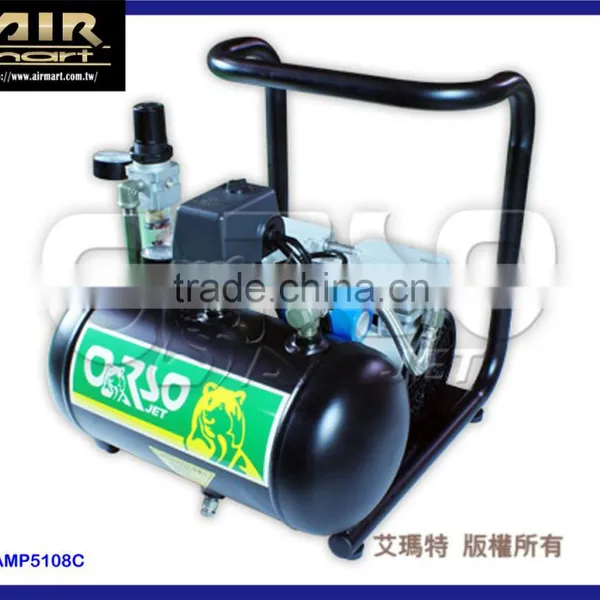 Taiwan Made Model No AMP5108C OIL FREE AIR COMPRESSOR