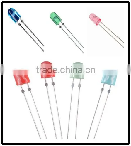 460 - 470nm Blue 5mm Oval Led Diode Without Stopper photo-4