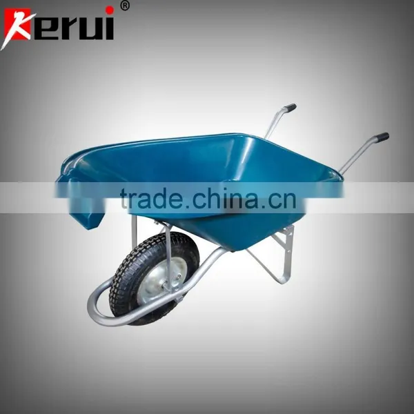 China Factory Complete Production Line Heavy Work Large Plastic and Metal Wheelbarrow With Competitive Price photo-4