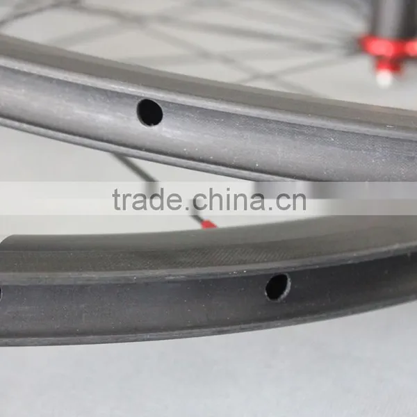 Stiff 700C 38mm Clincher Road Rims Carbon Road Bike Racing Wheels With Carbon Hub Sapim CX Ray Spokes Quality Choice photo-2
