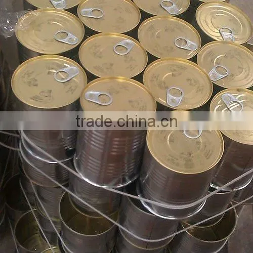 Easy Open Lid Tin Box for Canned Fruit and Vegetable