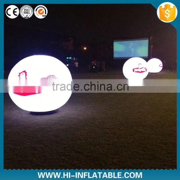 Colorful Customized Fantastic Hanging Decorative Inflatable Hanging Ball With LED Lights photo-3