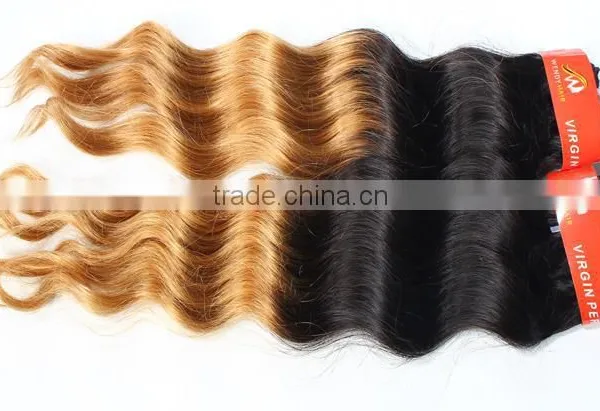 Deep Wave 18 Inch Peruvian Hair Weave for Foreign Trade photo-4