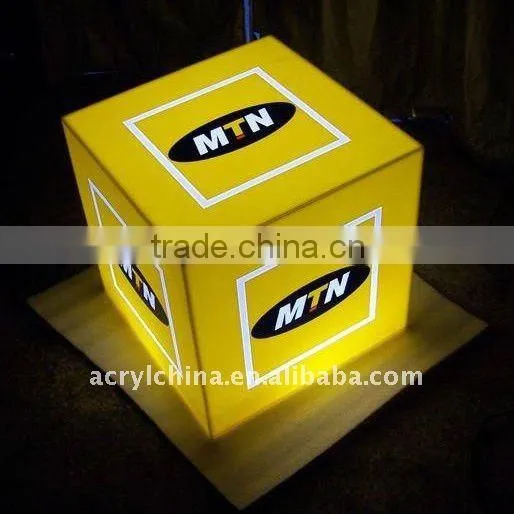 LED Display Boxes / Light Box / Square Logo Box