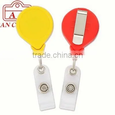 Magnetic Abs Badge Reels With Metal Wire Rope Slide Back Clip photo-6