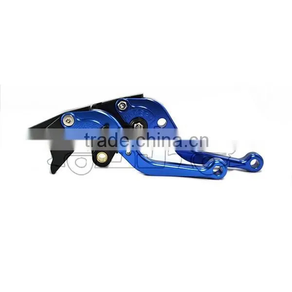 BJ-LS-002 Custom Blue Short Cnc Motorcycle Bajaj Brake Lever for YZF R1 photo-3