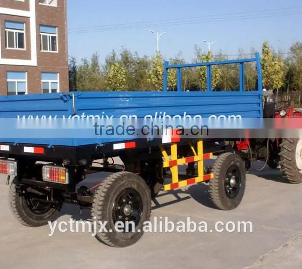 3 Ton Trailer With Crane Tractor Trailer photo-2
