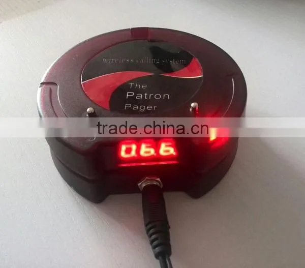 Wireless Coaster Patron Pager With Receiver and Keypads, for Coffee Shop Restaurant Club Service Equipment Guest Paging System photo-4