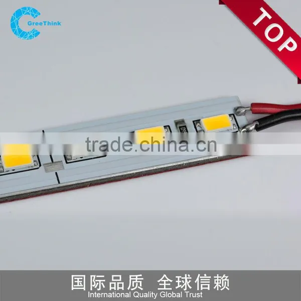 Warm White Factory Price SMD5730 LED Rigid Led Strip Light DC12V 72leds